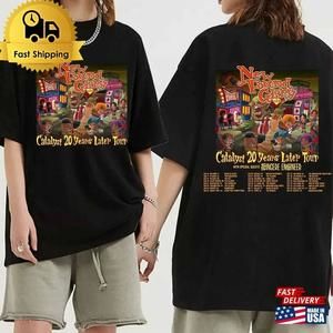 New Found Glory Catalyst 20Th Anniversary Tour  Shirt Band Fan 2 Sided